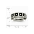 thumbnail image 6 of Titanium Enameled Flat 6mm Polished Band Size: 13; for Adults and Teens; for Women and Men, 6 of 6