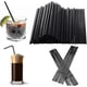 thumbnail image 5 of 600 Pcs Plastic Straws, Black Reusable Straws For Drinks From Bar Party Home, 22 Cm (calibre 6 Mm) Abr-good, 5 of 5