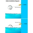 thumbnail image 3 of Cold and Hot Water Tank Floating Ball Valves Water Level Flows Automatic Control Valves 1/2inch Male Thread Enduring, 3 of 9