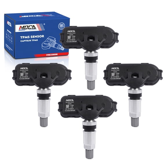 MOCA AUTOPARTS 4x 433MHz TPMS Tire Pressure Monitoring Sensors Fit for 2016-2024 Mercedes-Benz GLC300 2.0L & 2014-2023 Maserati Ghibli 3.0L & 2019-2024 Aston Martin