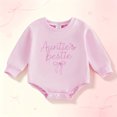 thumbnail image 5 of Mnyotv Baby Girl Clothes Newborn Infant Fall Outfit Romper Long Sleeve Printed Jumpsuits Size 6-12 Months, 5 of 6