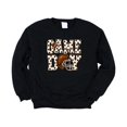 thumbnail image 5 of Game Day Polka Dot Football Sweatshirt for Women Crewneck, Army Green Sweatshirt, XL, 5 of 8