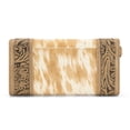 thumbnail image 2 of Montana West Wristlet Wallet for Women Western Floral Tooled Cowhide Large Trifold Purse with ID Window, Tan, 2 of 6