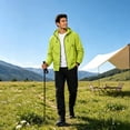 thumbnail image 3 of Men Ultra Thin Breathable Outdoor Fishing Sun Protection Jacket Lightweight Hooded Windbreaker Quick Dry Zip Up Design, 3 of 8