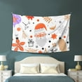 thumbnail image 4 of XMXT Wall Tapestry, Christmas Elements Decorative Prints Wall Decor Tapestry for Bedroom, 60 x 40 inches, 4 of 9