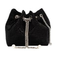 thumbnail image 1 of TISHITA Womens Shoulder Bag Elegant Pouch Shoulder Purse for Work Birthday Commuting Black, 1 of 8