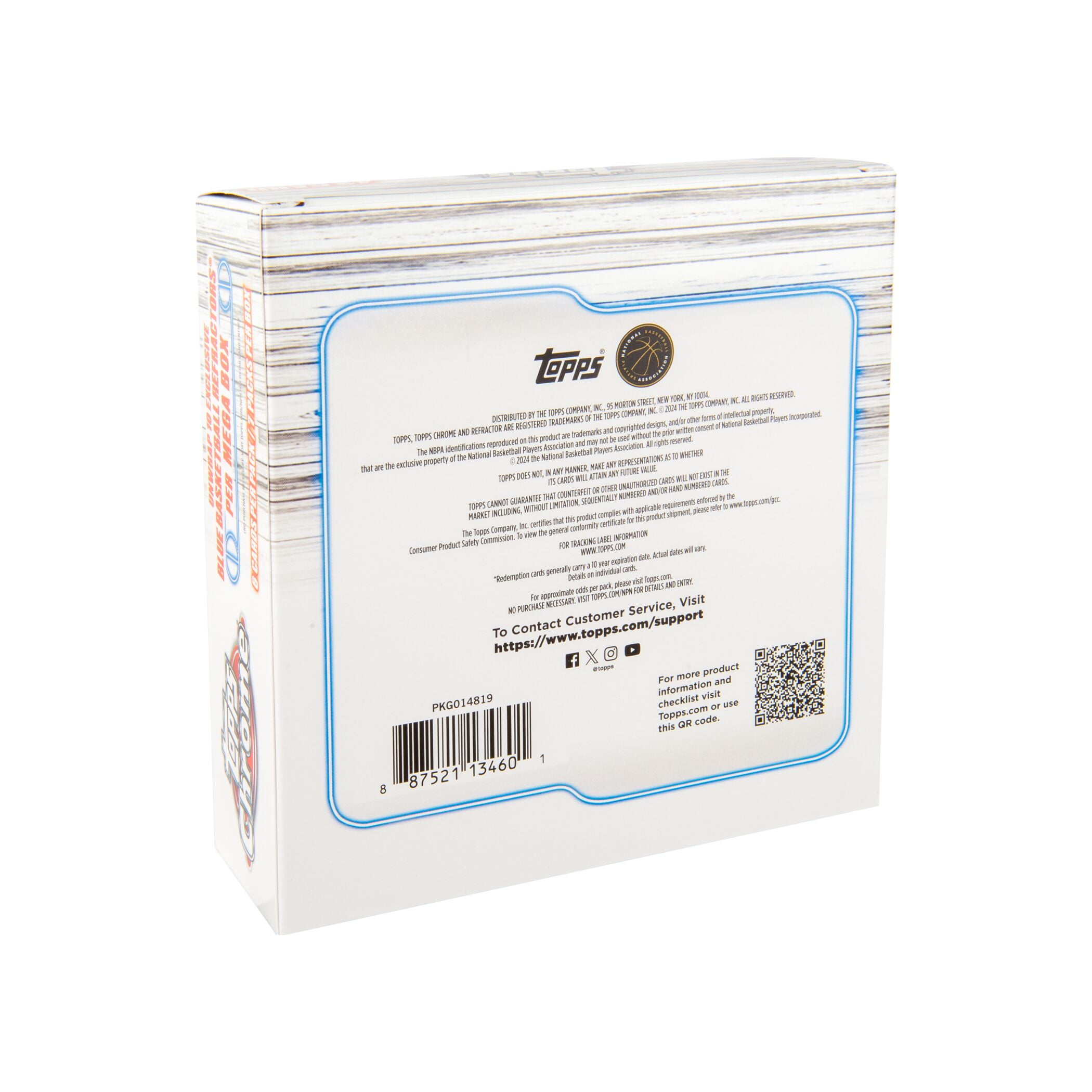 2024-25 Topps NBA Chrome Basketball Trading Card Mega