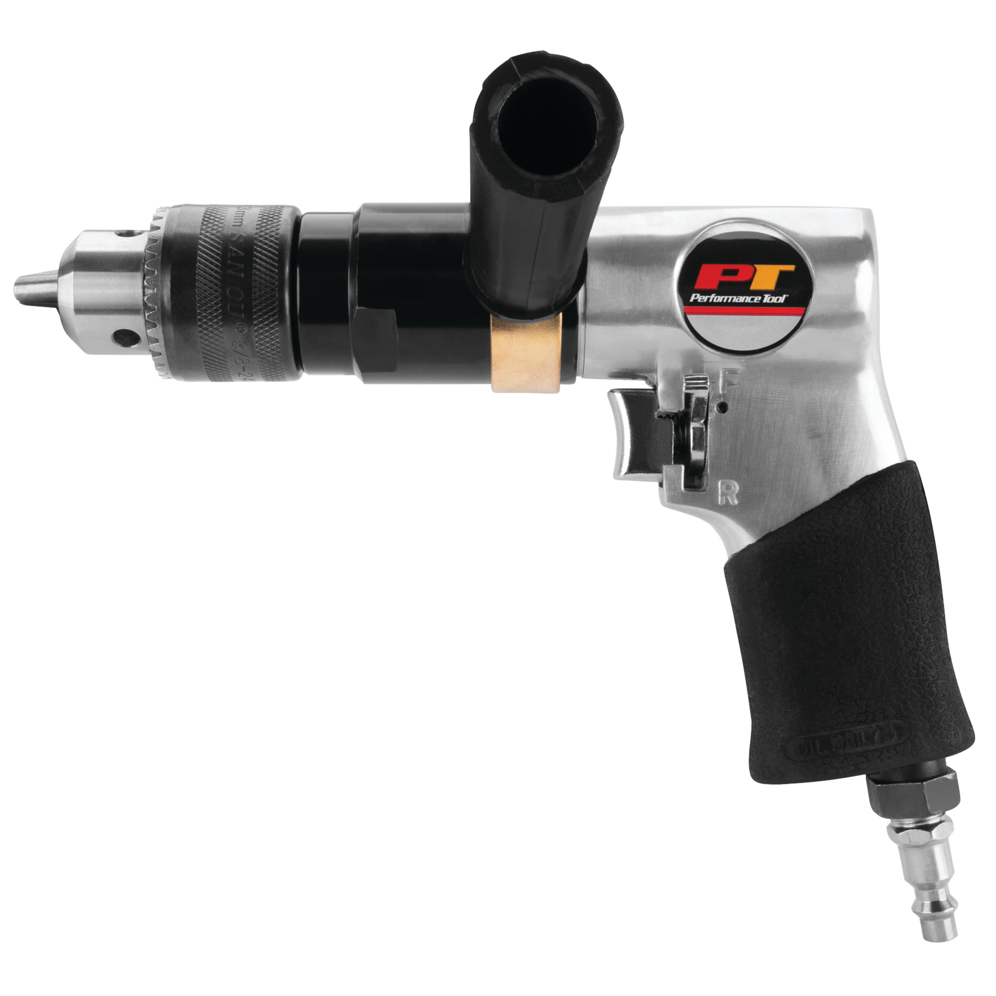 Performance Tool M651 1/2-Inch Heavy Duty Reversible Drill with Keyless Chuck and Variable Speed Trigger for Precision Drilling and Driving Jobs