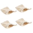 thumbnail image 2 of Handmade Soap Pouch Drawstring Bags for Bathing 4Pcs Multipurpose Use, 2 of 5