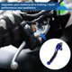 thumbnail image 3 of Palancas de freno y embrague cortas y largas para Kawasaki ZZR600 05-09, palanca de freno ajustable de motocicleta, aleación de aluminio, cabeza azul, mango negro, 3 of 6