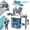 Doctor, variant on Vecukty 49Pcs Pretend Play Kitchen Set for Kids, Toy Cooking Set with Kitchen Accessories, Gift for Toddlers Girls Boys