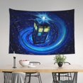 thumbnail image 4 of Doctor Who Tapestry, Anime Wall Poster Art, Wall Tapestry For Bedroom Living Room Dorm Room, Wall Hanging For Festival Party Events Background Photography Backdrop, 60x40 Inch, 4 of 9