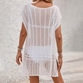 thumbnail image 2 of Ohufall Swimsuit Coverup for Women Summer Crochet Hollow Out Beach Coverup Bathing Suit Cover Ups, 2 of 2