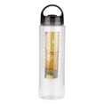 thumbnail image 1 of 700ml Fruit Infuser Water Bottle Plastic Sports Outdoor Juice Infusing Infusion Bottles Black, 1 of 9