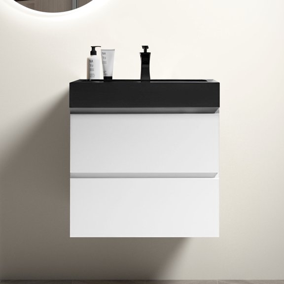 25.2 - inch High Vanity - Eco - Friendly Material - Bathroom Upgrade - Sustainable Living