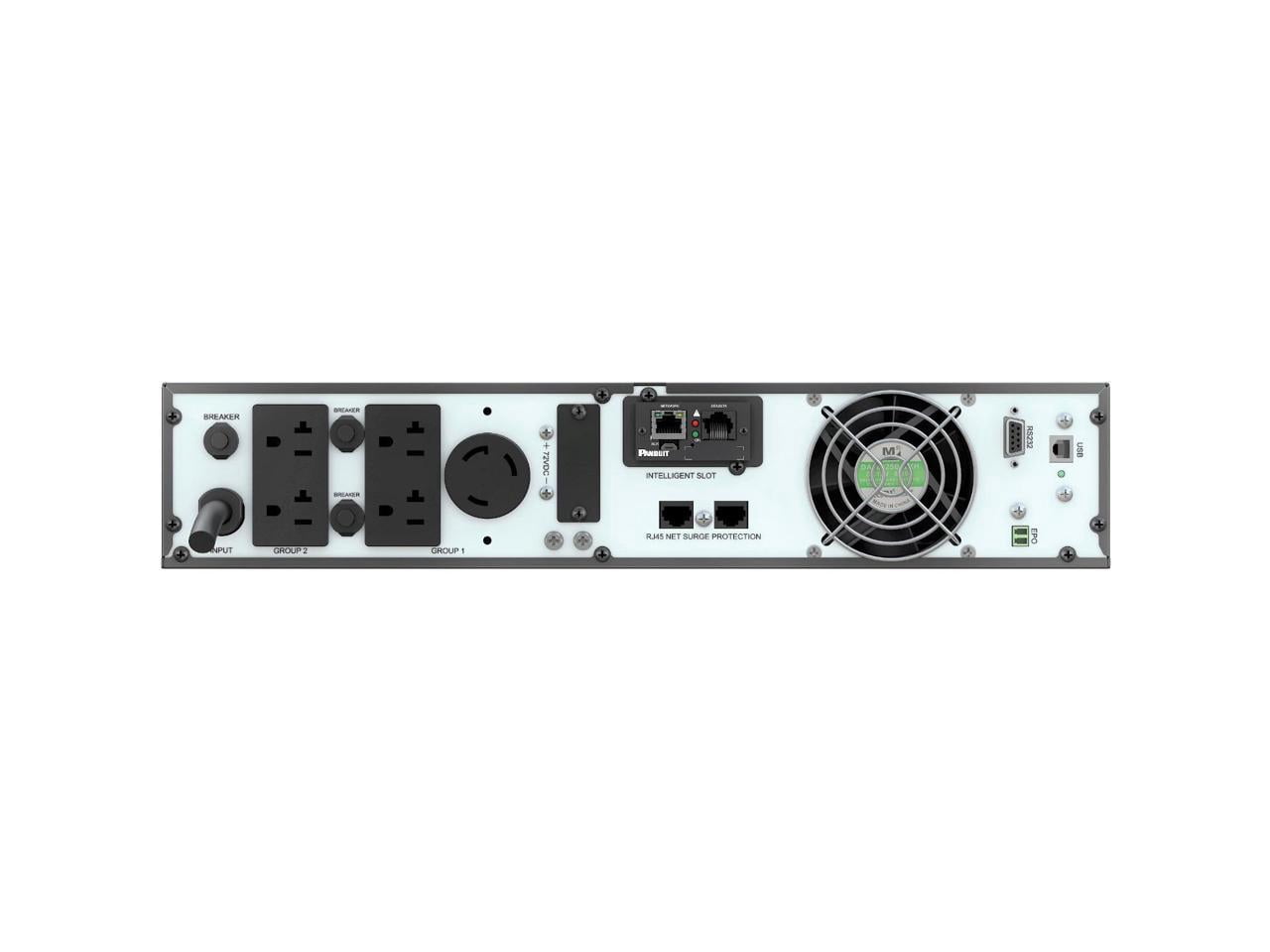 Panduit SmartZone U03N11V 3000VA Rack/Tower UPS - 2U Rack/Tower, Rail Mountable - AVR - 6 Hour Recharge - 120 V AC Input - 100 V AC, 110 V AC, 120 V AC, 115 V AC, 125 V AC Output - Single Phase - Seri