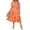5851-Floral Orange, variant on CASSIE LIZ Plus Size Dresses Casual Fall Dresses for Women Fashion Midi Sundresses Short Sleeve Collared Elegant V Neck Dresses Loose Fit Summer Dress with Pocket Floral/Boho/Stripe/Plaid (XL-5XL)