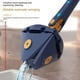 thumbnail image 4 of Telescopic Triangle Mop 360 Rotatable Adjustable Cleaning Mop for Tub/ Tile/ Floor/ 130CM Handle Reusable Spin Mop, 4 of 5