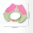 thumbnail image 2 of Shower Cap Children's Shampoo Bath Eye Protection Hair Washing Cap Waterproof Cap Hair（style 1）, 2 of 5