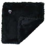 Bessie and Barnie Black Bear Luxury Ultra Plush Faux Fur Pet/ Dog Reversible Blanket (Multiple Sizes)