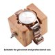 thumbnail image 3 of Caja De Reloj Caja de reloj de madera para relojero, herramienta de reparación de reloj con movimiento de abrazadera de tornillo de banco Sywqhk Para estrenar, 3 of 7