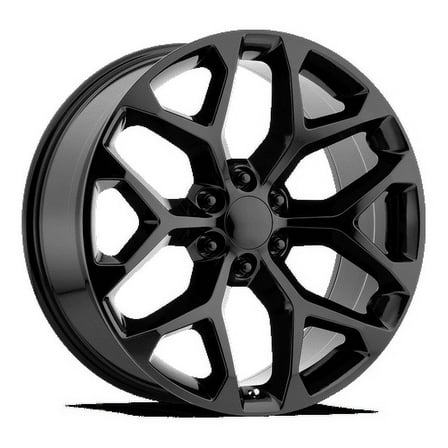 OE Creations Aluminum Rim PR176 24X10in Gloss Black Finish, 176GB-2415824