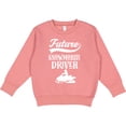 thumbnail image 2 of Inktastic Future Snowmobile Driver Snowmobiling Toddler Sweatshirt, 2 of 4