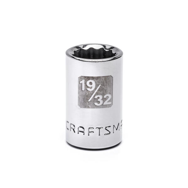 drive New 1/2 in STD Craftsman 36mm Easy-To-Read Socket,12 pt 