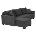 thumbnail image 3 of Love Chaise Esquinera Izquierdo Dicasa Smoky Petit 3 Plazas Gris para Sala, 3 of 11