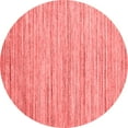 thumbnail image 1 of Ahgly Company Indoor Round Abstract Red Contemporary Area Rugs, 5' Round, 1 of 4