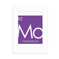 thumbnail image 1 of Chestry Elements Period Table Transition Metals Molybdenum Mo Desktop Photo Frame Picture Display Decoration Art Painting, 1 of 3
