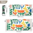 thumbnail image 4 of Abstract Flower Microfiber Quick Drying Beach Towel with a Carrying Bag Absorbent and Sand Free Towel for Kids Teens Adults Travel Gym Camping Pool Yoga Outdoor and Picnic, 4 of 7