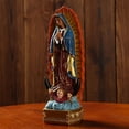 thumbnail image 4 of Escultura de Señora de guanalupe Estatua para María religiosa cristiana, elaborada con gran detalle para Hugo estatua cristiana de la virgen maría, 4 of 10