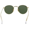 thumbnail image 2 of Ray-Ban Polarized Round Metal RB3447-001-47 Gold Sunglasses, 2 of 3