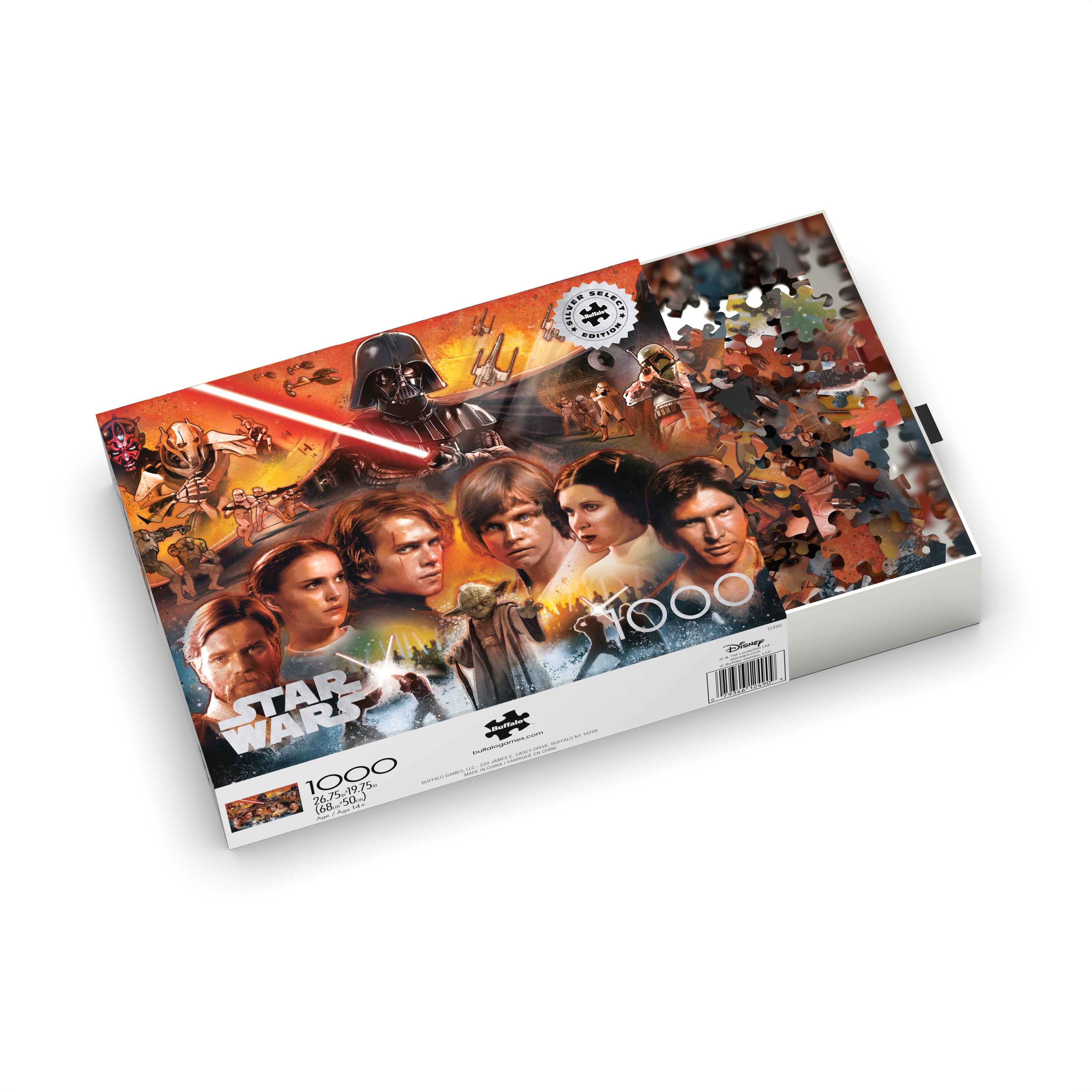 Buffalo Games 1000-Piece Star Wars Balance and Redemption Interlocking Jigsaw Puzzle for Adults Ages 14+