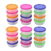 24 Pcs 150ML Convenient Mini Plastic Bowl Storage Food Case