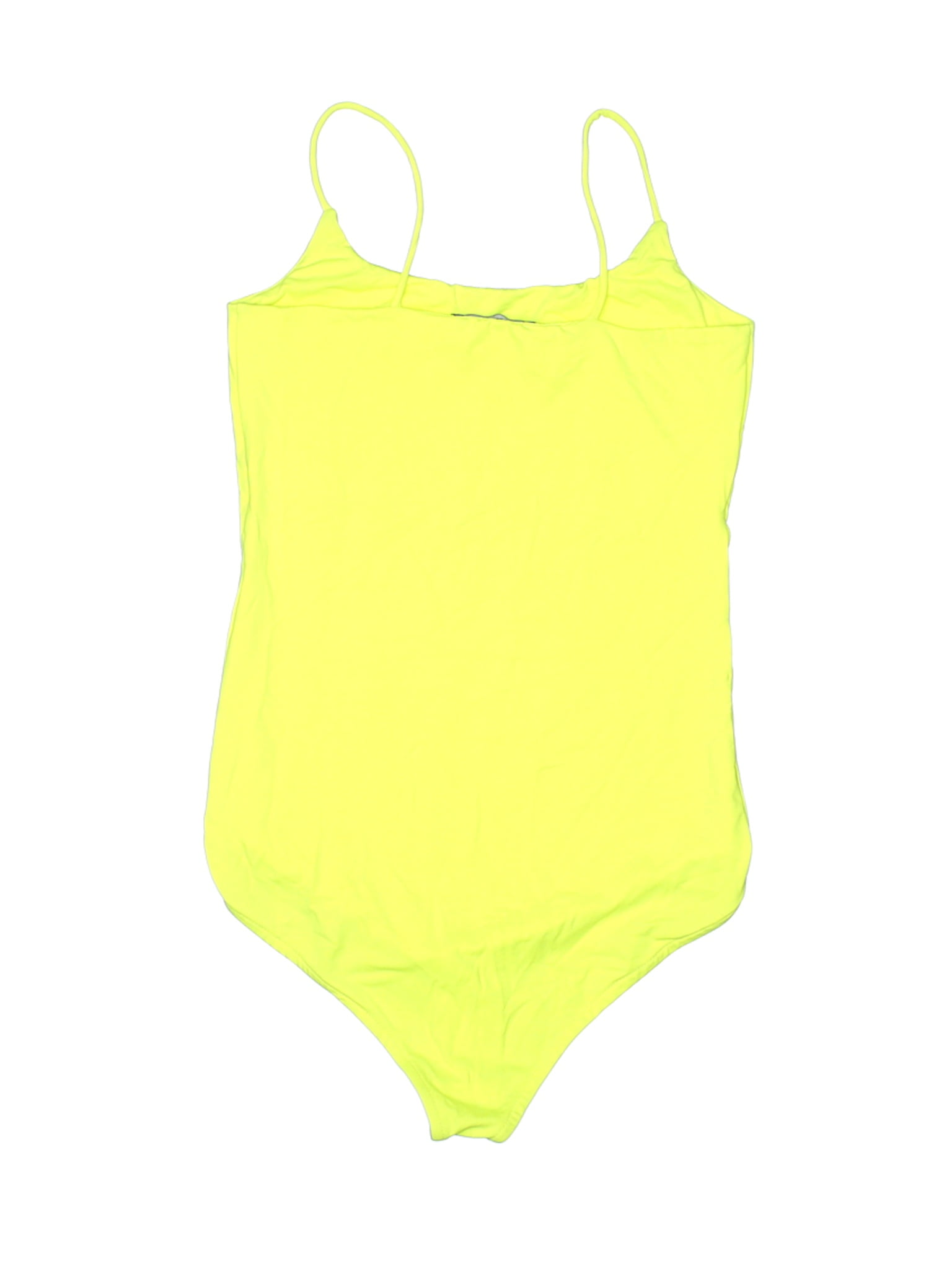 zara yellow swimsuit