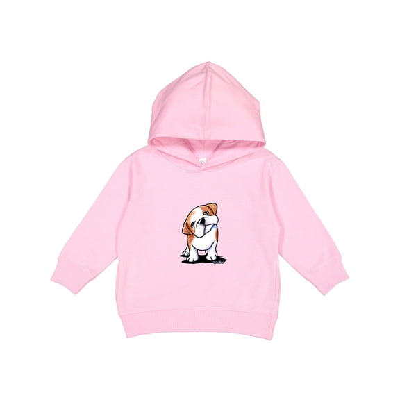 Inktastic Kiniart Bulldog Puppy Toddler Hoodie