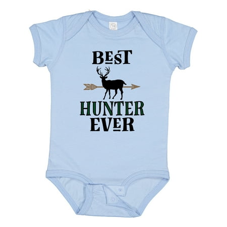 

Inktastic Best Hunter Ever Deer Hunting Archery Gift Baby Boy or Baby Girl Bodysuit