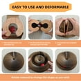 thumbnail image 3 of Magic Organ Cat Scratching Board with Bell-Ball, Durable Foldable & Reversible Infinity Style Interactive Grinding Claw Cat Scratchers for Indoor Cats Toy, Furniture Protector, Cats Accordion Toy, 3 of 8