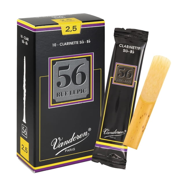 Clarinete Vandoren CR5025 56 Rue Lepic, lengüetas de fuerza 2.5