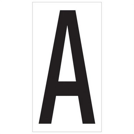 UPC: 0848109029542 | Office Depot® Brand Vinyl Warehouse Labels DL9310A Letter A 3 1/2 Black/White Case Of 50