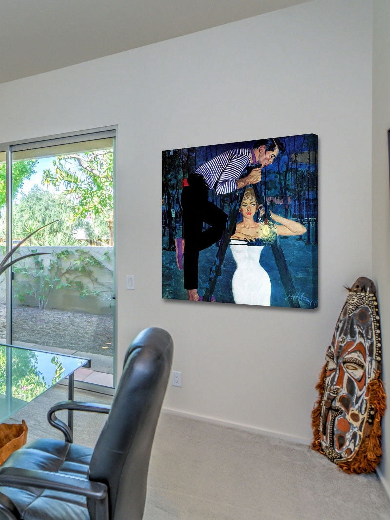 Marmont Hill "Gigilo" by Coby Whitmore Painting Print on Canvas