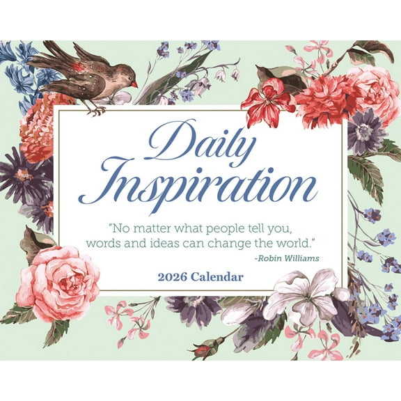 2026 Daily Inspiration Box Calendar, (Paperback)