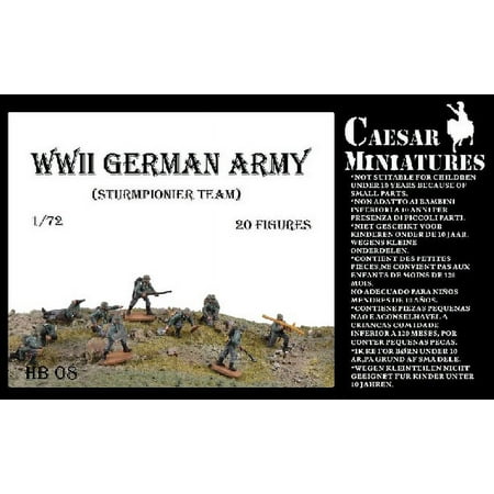 1/72 WWII German Army Sturmpionier Team (20)