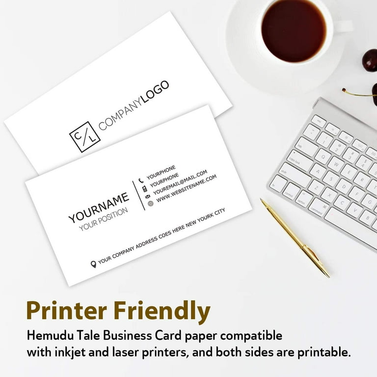 Item 1175: 12-up 2 x 3 Business Card Paper 8 1/2 x 11 Sheet (250  Sheets)