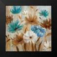 thumbnail image 2 of Nan 20x20 Black Modern Framed Museum Art Print Titled - Fionas Garden I, 2 of 5