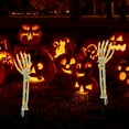 thumbnail image 4 of 2Pcs Skeleton Hand Light Horror High Brightness Insert Type Waterproof Battery Operated Scene Layout Copper Wire String Halloween, 4 of 10