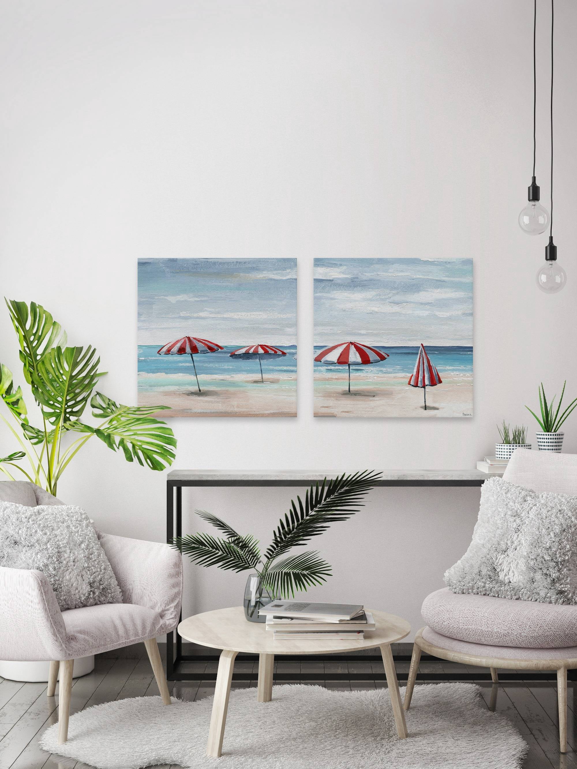Parvez Taj Summer Tents II Diptych