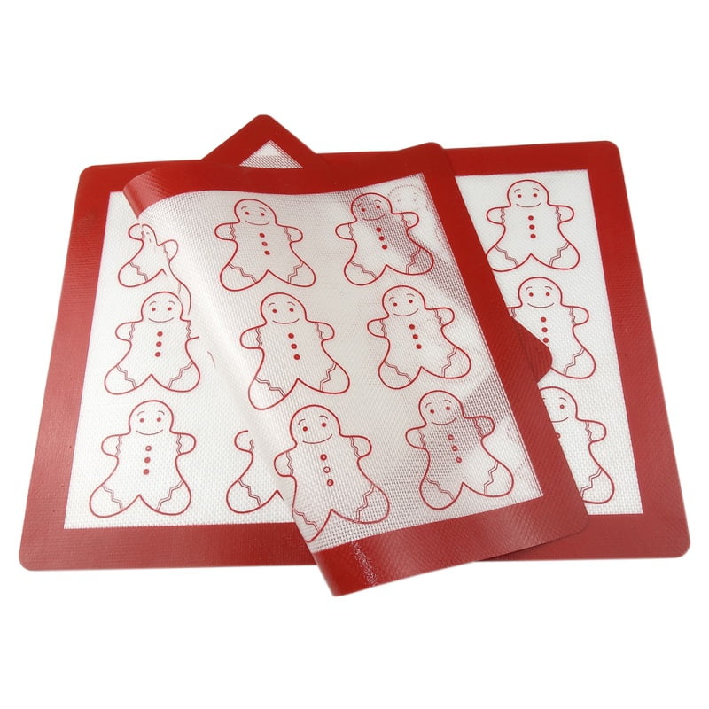 1PCS Cookie Baking Mat For Christmas Silicone Baking Mat High